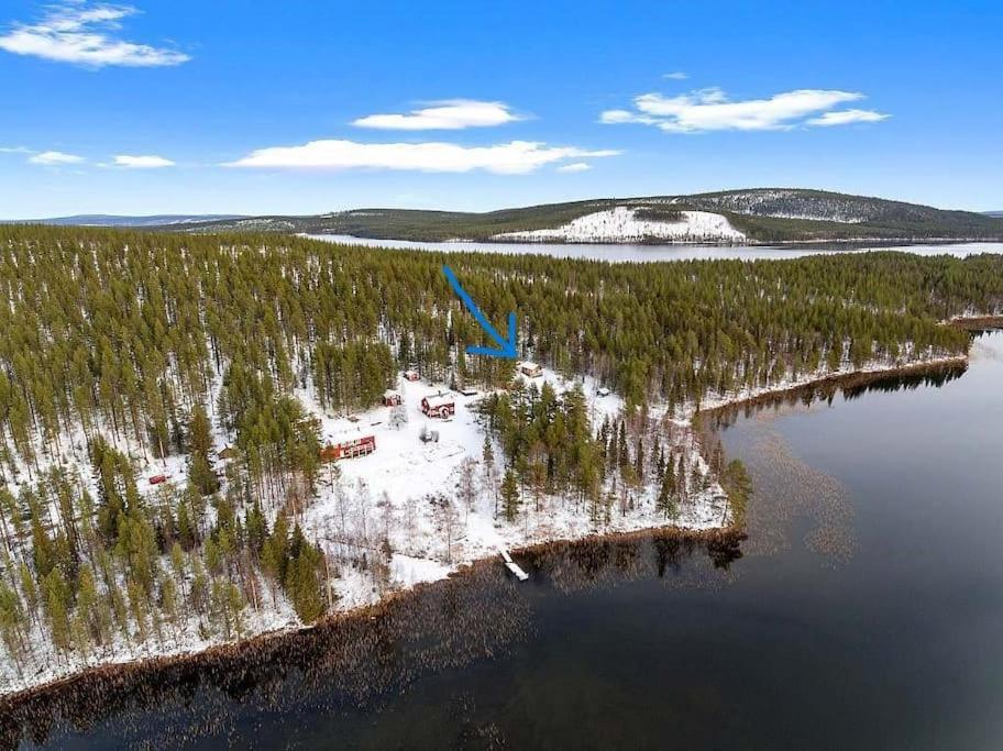 Lakeside Wilderness Cabin Jokkmokk Exterior photo
