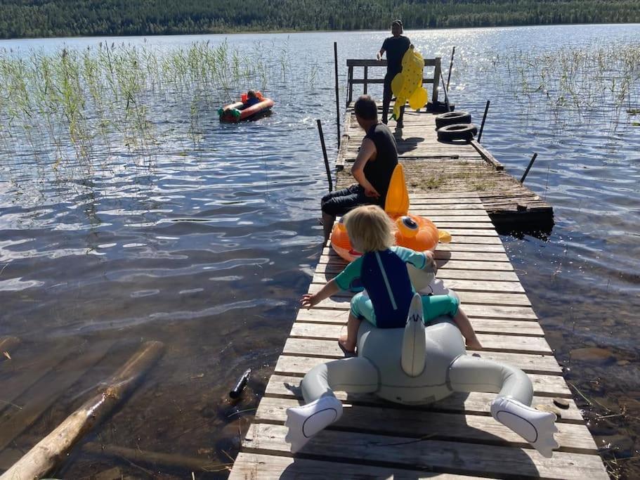 Lakeside Wilderness Cabin Jokkmokk Exterior photo